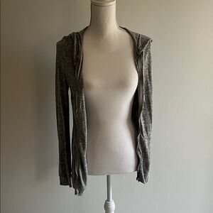 Express Heather Gray Women's Cardigan